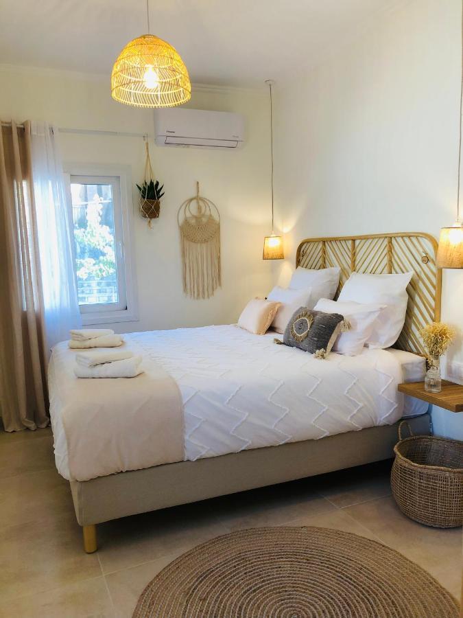 La Maisonette House In The Heart Of Liapades Close To Rovinia Beach & Paleokastritsa Esterno foto