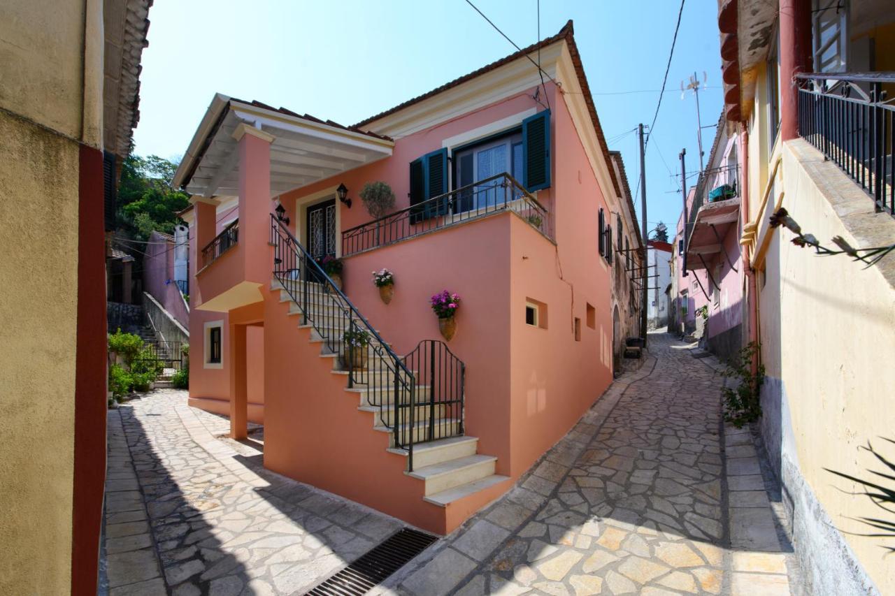 La Maisonette House In The Heart Of Liapades Close To Rovinia Beach & Paleokastritsa Esterno foto